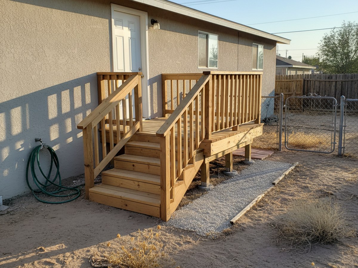 Deck Repair completed by Infinite Deck Company in Las Vegas, NV