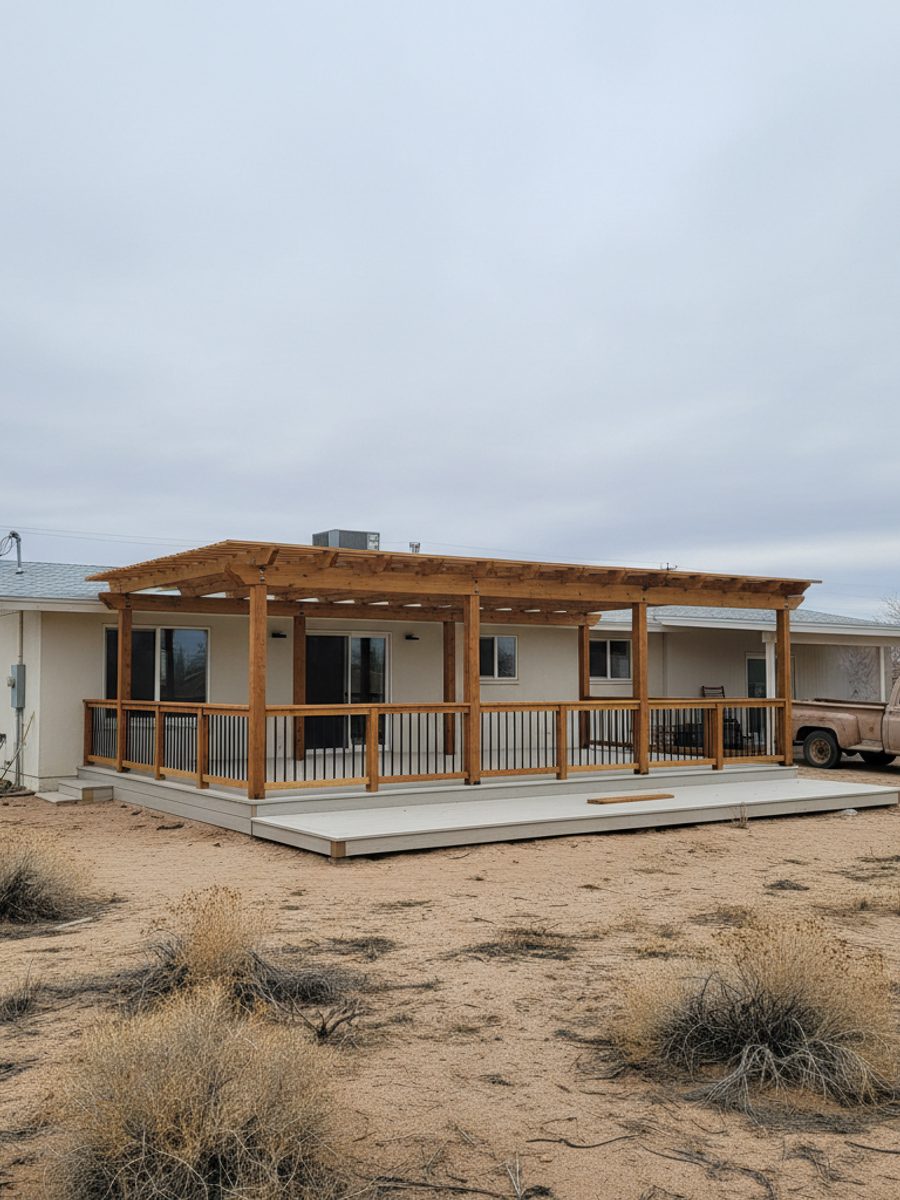 Deck Staining & Sealing completed by Infinite Deck Company in Henderson, NV